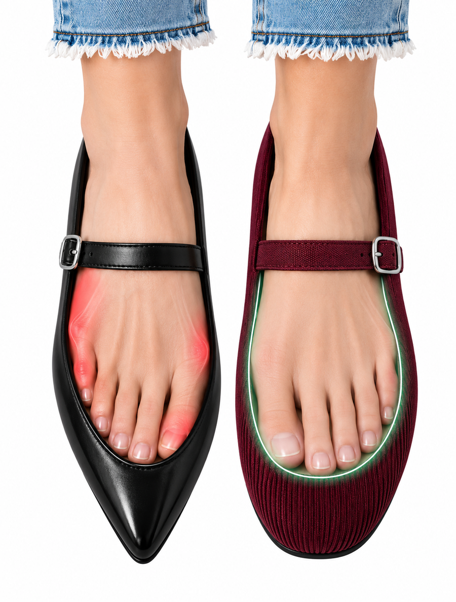 Pieds larges : pourquoi prendre une pointure au-dessus ne règle pas toujours le problème